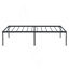 Structure de lit simple, structure de lit en métal robuste, assemblage rapide et facile, sans bruit, Blacktwin-828724633
