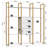 Bookcases And Bookshelves Triple Wide 6 Tiers Industrial Bookshelf, Large Etagere Bookshelf Open Display Shelves With Metal Frame And Adjustable Drawer For Living Room Bedroom Home Office-1103976738