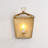 Edel Steel Candle Wall Light-731390796