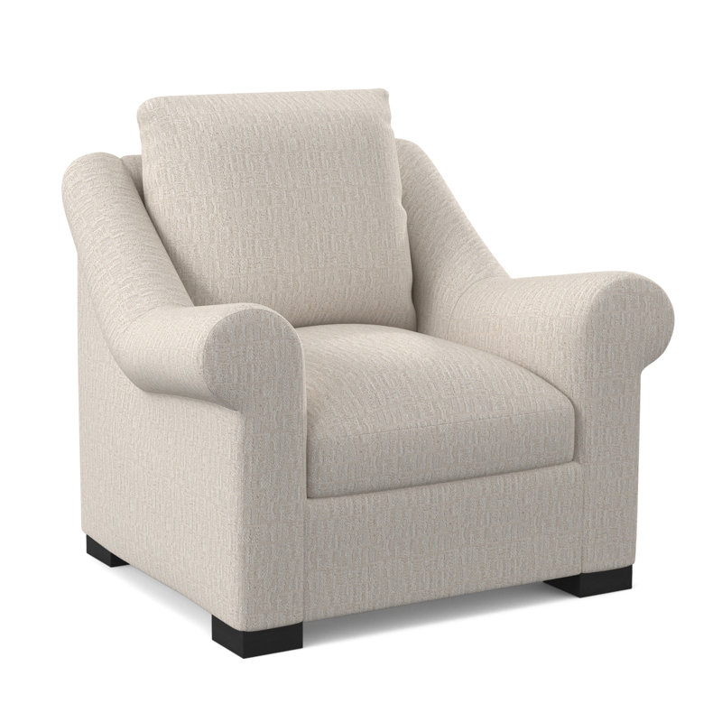 Chaise Canyon, Espresso, Viscose brouillards blancs