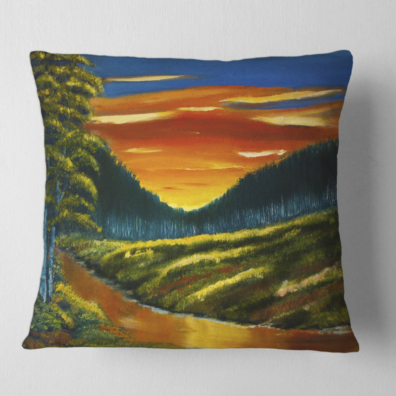 Coussin et insert de coussin Warm Warm, 18" x 18"