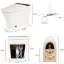 Toilette intelligente avec siège chauffant, toilette monobloc avec chasse d'eau automatique, sans bidet, capteur de pied bleu nuit, commande à bouton, conception de chasse d'eau en cas de panne de courant, couvercle à fermeture en douceur, siège blanc pour salle de bain