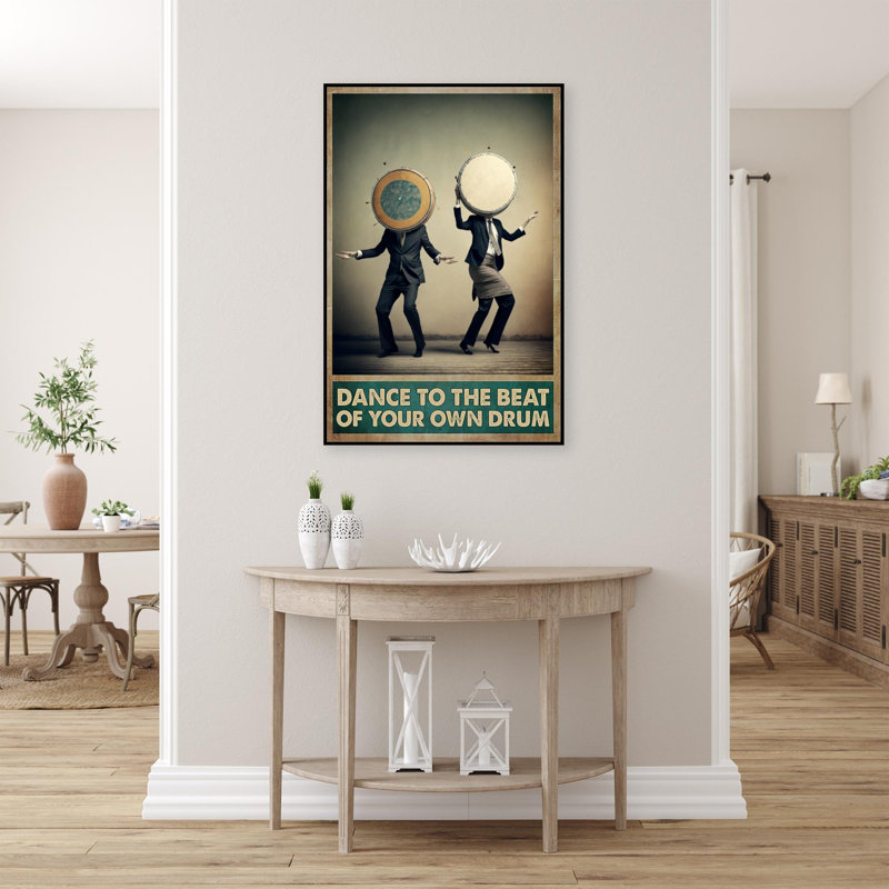 «Tottenham Dance To The Beat Of Your Our Drum», impression sur toile, H 14 po x l 11 po x P 1,25 po