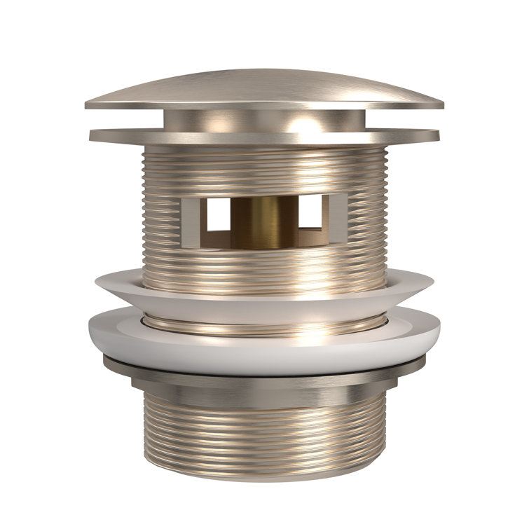 Universal Size All-Brass Pop-Up Drain 