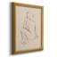 Toile de qualité supérieure avec croquis Soseed Pose II - prête à être accrochée-71771806