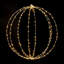 Warm White LED Ball Steel Wire Silhouette Light.-1945891735-1945891734