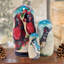 3 Piece Cardinal Matreshka Nesting Doll Set