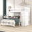 Eyoas Twin over Full 6 Drawer L-Shaped Bunk Beds Bed with Shelves by Harriet Bee-40503984
