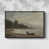 Black Floater Framed Canvas is out of stock