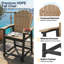 Chaise de bar d'extérieur Hdpe Adirondack-1621796761