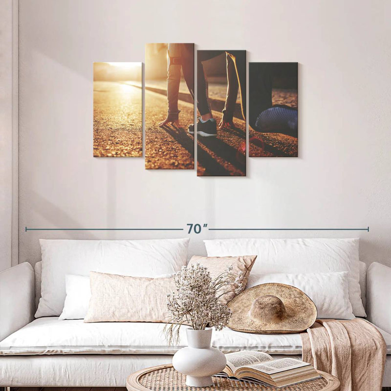 Sireci Athletic Runner, 27" H x 43" W