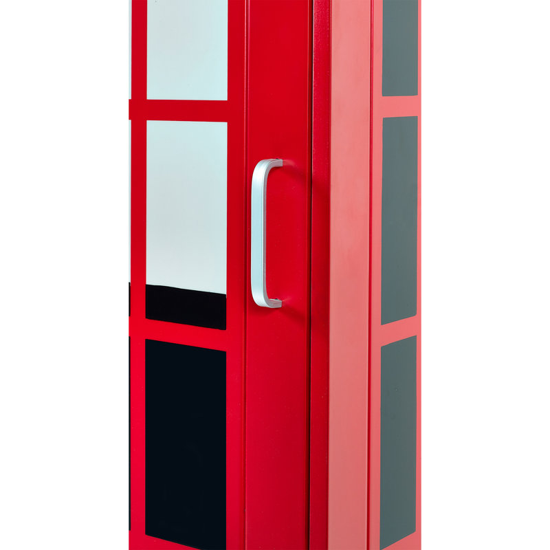 Waynesville 1 Door Manufactured Wood Wardrobe