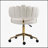 Versatile Modern Home Office Desk Chair with Wheels, Swivel and Height Adjustable Function, Ideal for Various Tasks and Comfortable Sitting-526591649