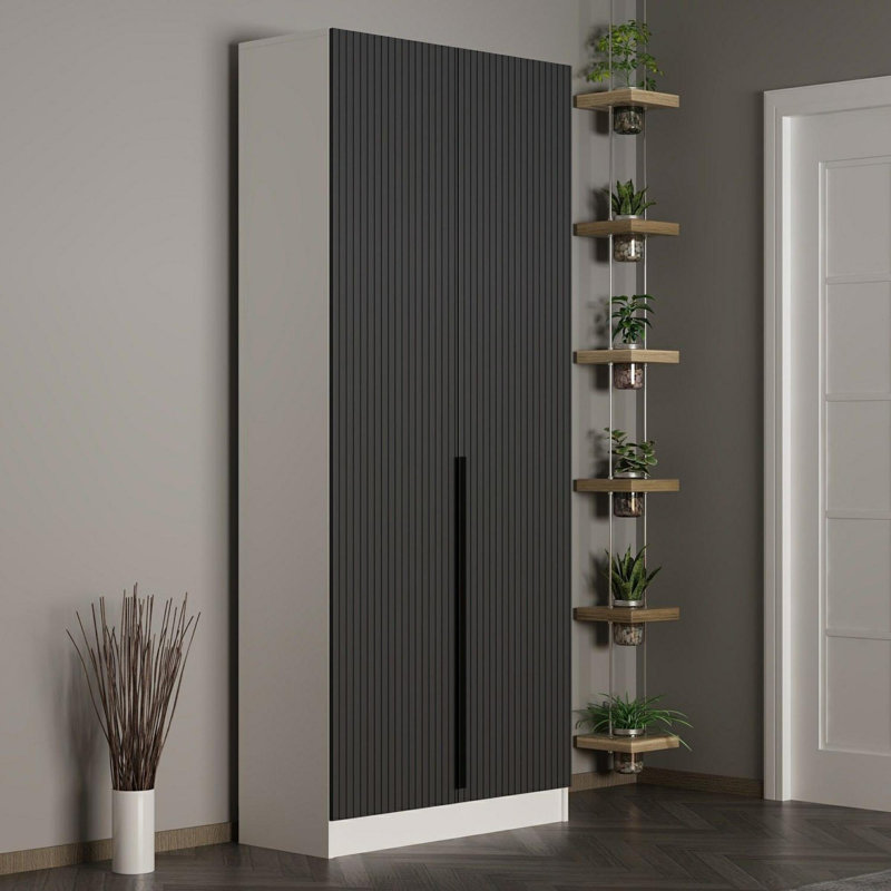 Nichlas Hall Tree 90cm Wide, Anthracite