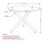 Anyiah 4 - Person Glass Top Three Leg Dining Set