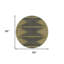 Tapis rond 8 po