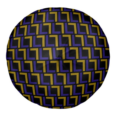 Geometric Reversible Throw Pillow