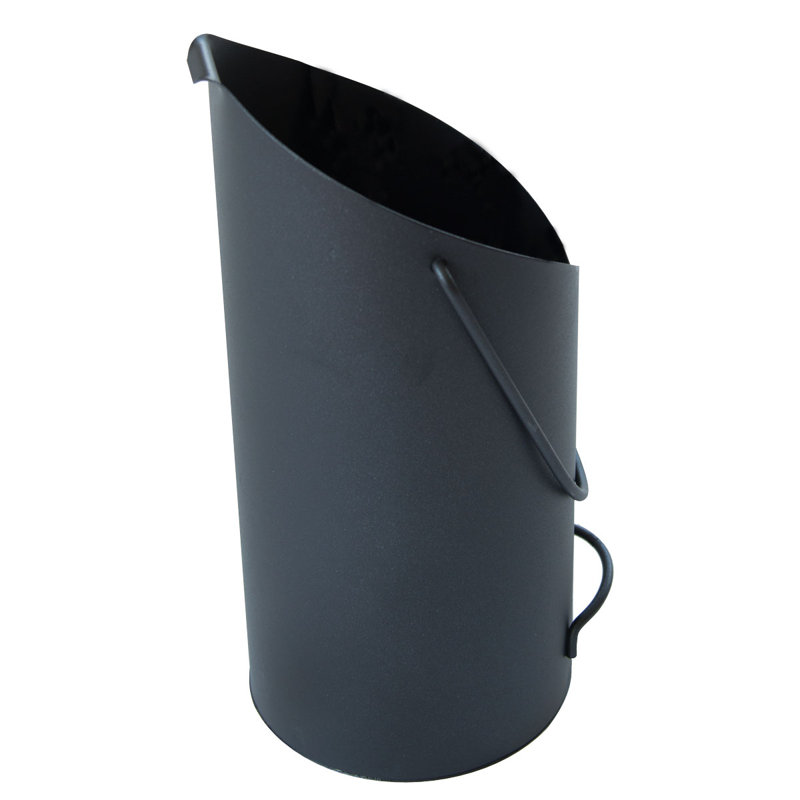Burnsdale Iron Fireplace Tool Set, Graffite
