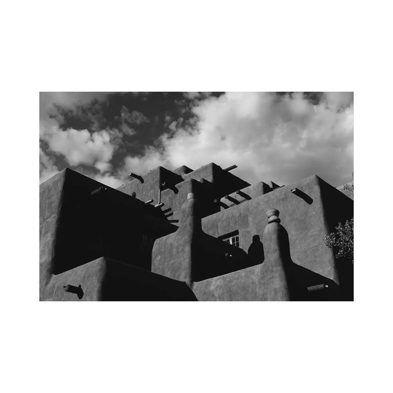 Santa Fe Architecture IX by Bethany Young - Print on Canvas, Wrapped Canvas, 66.04cm H x 101.6cm W x 1.91cm D