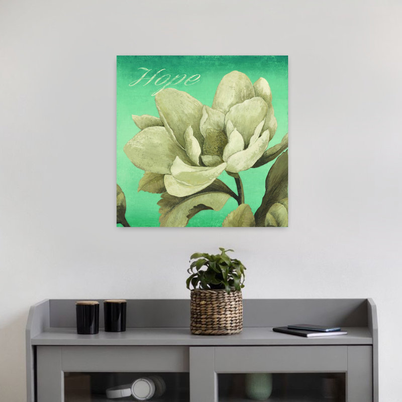 Espoir, abstrait, délicat, éthéré, fleur, art naturel, H 18 po x l 18 po
