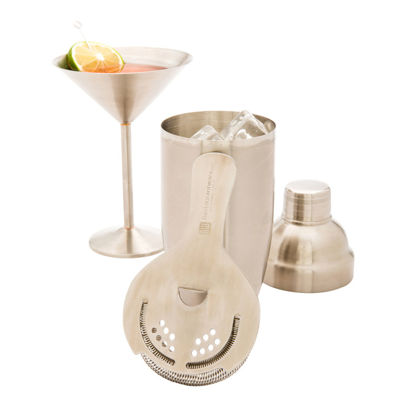 Crépine en acier inoxydable plaqué noir Bar Lux - 6 po - boîte de 1 unité, Argent