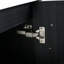 Meuble-lavabo autoportant de 24 po avec lavabo en résine, avec porte à fermeture douce, ensemble KD-125514952-125514951