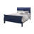 Charlston Blue Full Bed With Led-1871264088-1871264093