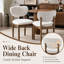 48 cm H Upholstered Chenille Dining Chair-489847263