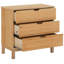 Eisenberg Solid Wood 76cm W 3 - Drawer Chest of Drawers-1231189183