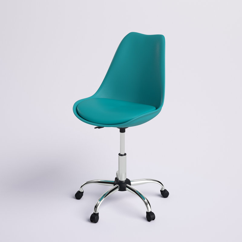 Chaise de travail Harland, bleu