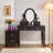 Makeup Vanity mirror,4 drawers