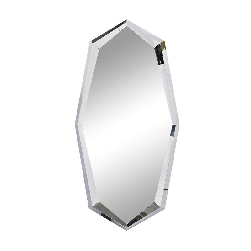 Orchard Hill Metal Wall Mirror, Steel