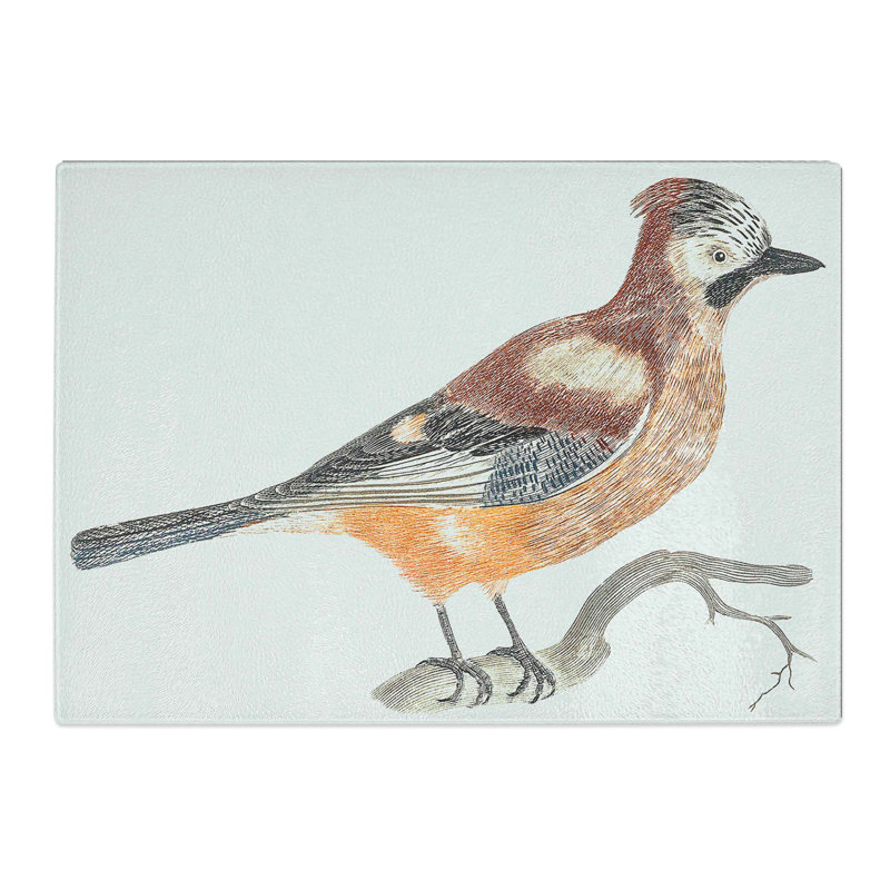 Tempered Glass a Jay Chopping Board, 28.5 cm W x 20 cm L