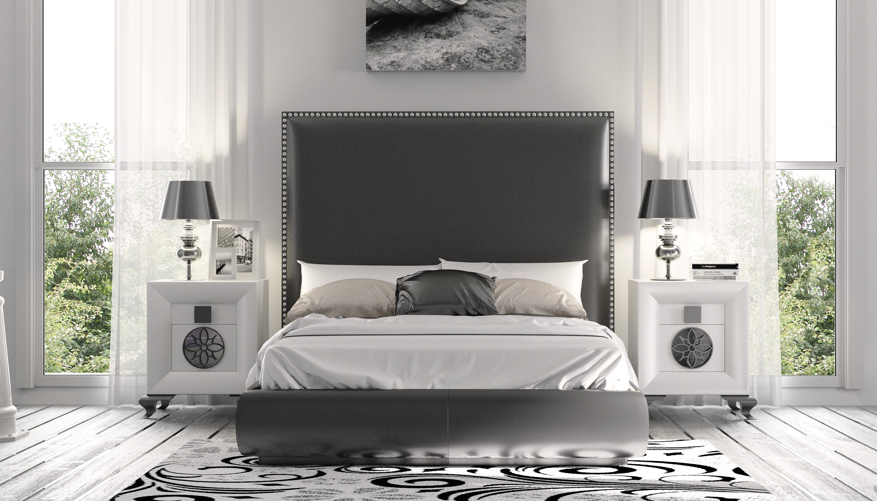 Hispania Home London Bedor106 Bedroom Set 3 Pieces Wayfair