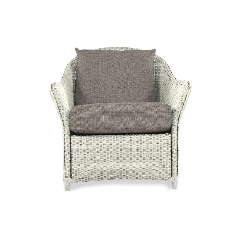 Weekend Retreat Outdoor Lounge Chair, Linen, Demo Oatmeal