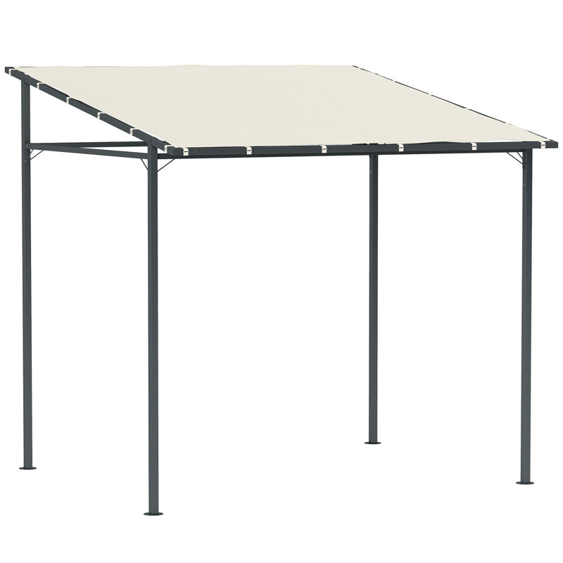 20 Ft. W x 20 Ft. D Metal Soft-top Gazebo, Cream
