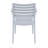 Melissus Stacking Patio Dining Armchair-110883609