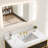 Luxury Textured Surface Widespread Bathroom Faucet - 2-Handle 3-Hole Design, Silicone Brass Construction, PVD-114614355