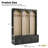 Farmhouse Wooden Style Hall Tree With Arched Design, Elegant 59" Wide Entryway Bench With 8 Retro Hooks, Rustic Coat Rack & Shoe Organizer With 3 Drawers For Mudroom, Living Room, 74.8"H-347749569
