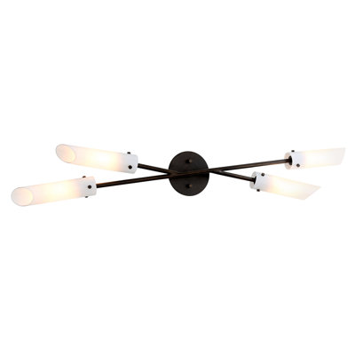4 - Light Flush Mounted Sconce