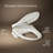 PureWash E545 Elongated Heated Bidet Toilet Seat, Electric Bidets for Existing Toilets-101379941