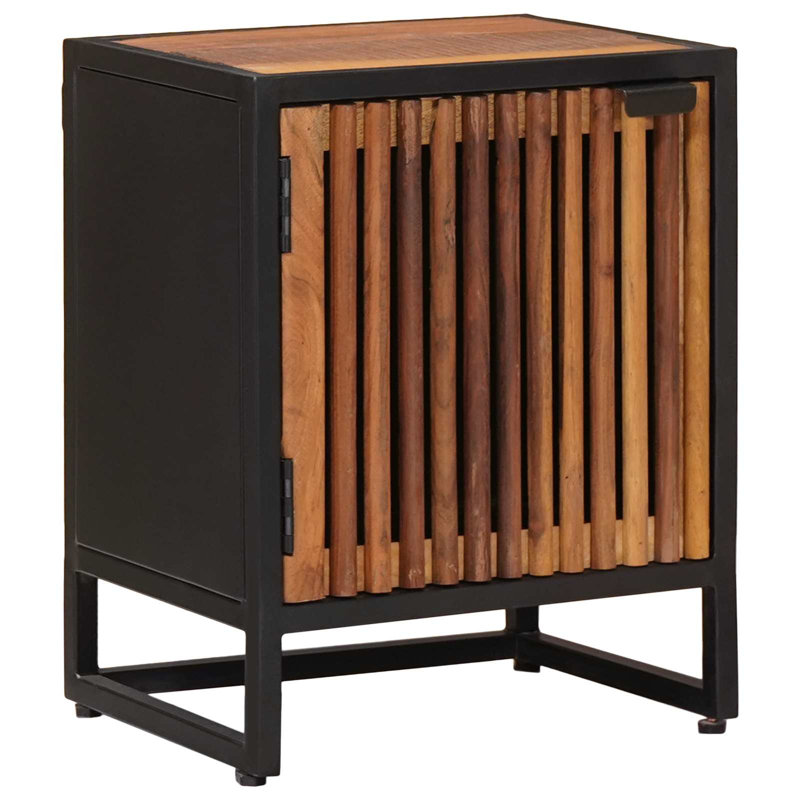 40 cm W Iron Bedside Table