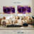 Avery Free Form Purple On Gold-108033329