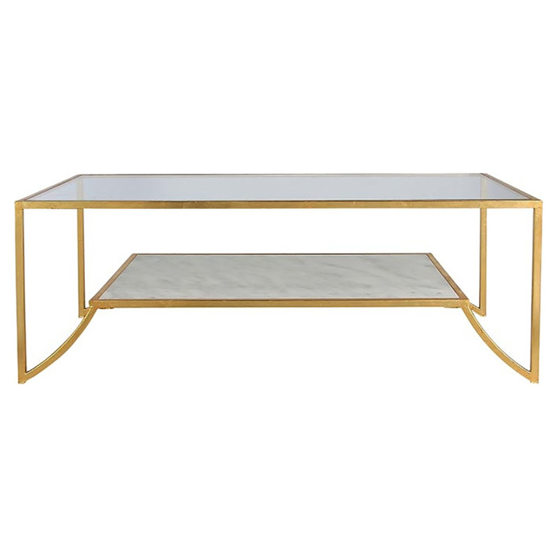4 Legs Coffee Table, Carrera Marble