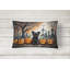 Affenpinscher Spooky Halloween Fabric Decorative Pillow