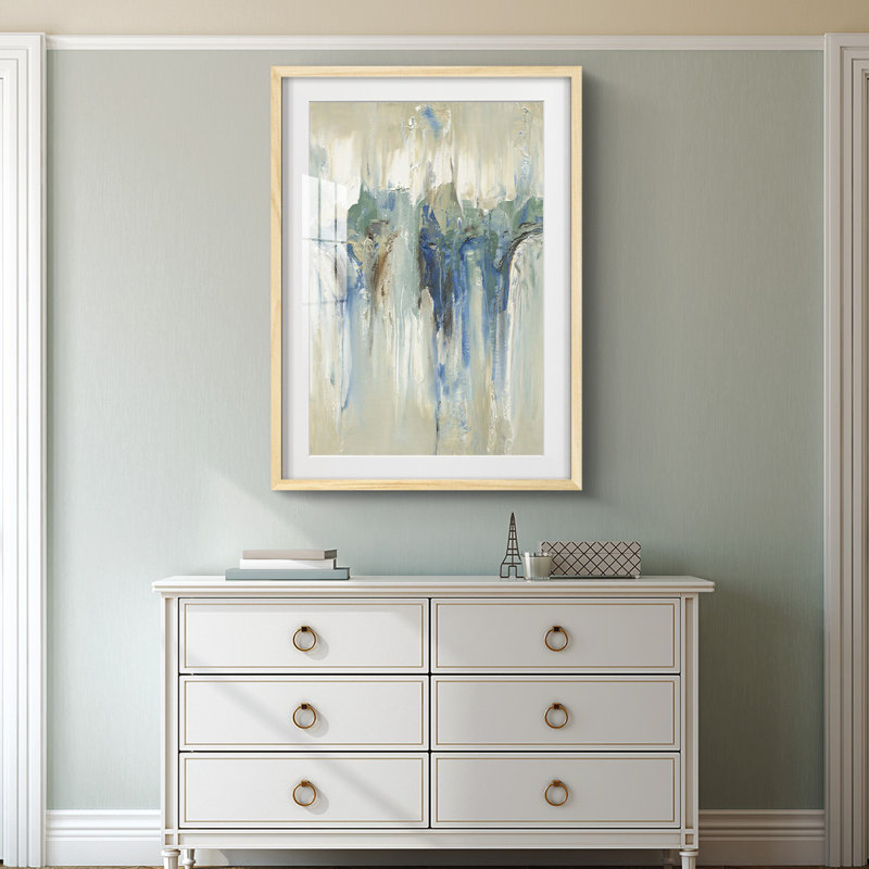 «Melting I», reproduction encadrée, Naturel, H 28,5 po x l 20,5 po