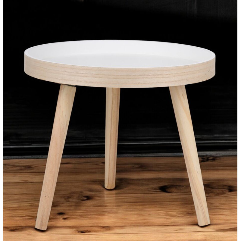 40cm W Solid Wood Bedside Table