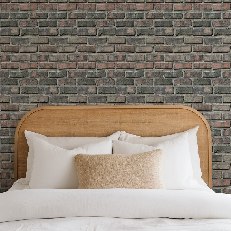 Pulaski - Brick Wallpaper, Warehouse, Self-adhesive