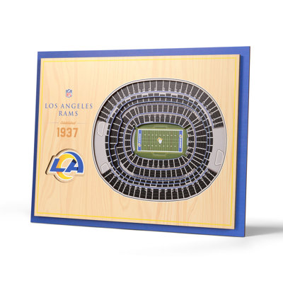 NFL 5-Layer Stadiumview Wall Art