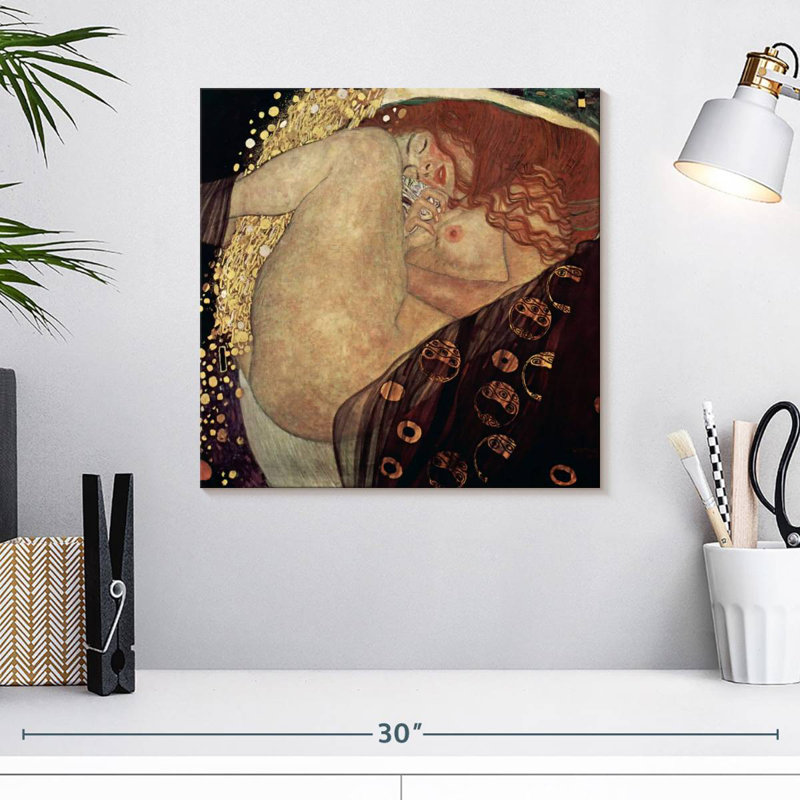 Danae 1907-1908, H 16 po x l 16 po